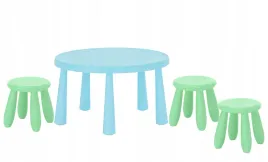 ikea-zestaw-mammut-stolik-dzieciecy-jasnoniebieski-85-cm-3-stolki-zielony