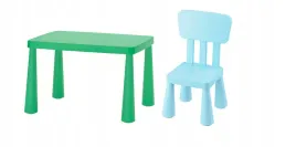 ikea-zestaw-mammut-stolik-jaskrawozielony-77x55cm-krzeselko-jasnoniebieski
