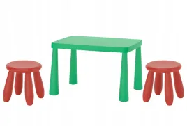 ikea-zestaw-mammut-stolik-jaskrawozielony-77x55-cm-2-stolki-czerwony