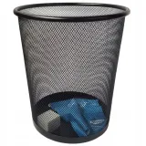 kosz-okragly-maly-czarny-stan-nowy-kolor-czarny