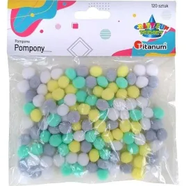 pompony-poliestrowe-10mm-mix-120szt