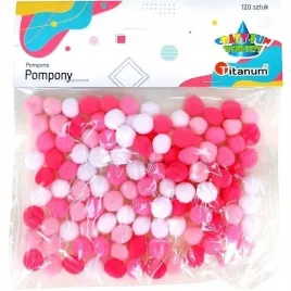 pompony-poliestrowe-10mm-mix-120szt