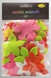 kwiatki-z-filcu-kolory-wiesenne-60szt