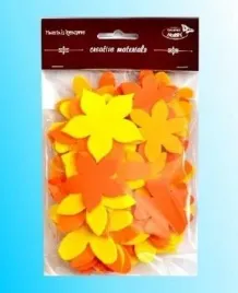 kwiatki-zolto-pomaranczowe-60szt