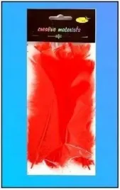 piorka-miekkie-czerwone-15szt