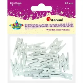 klamerki-drewniane-biale-25szt