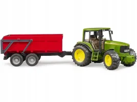 ciagnik-bruder-2057-john-deere-z-zaczepem-z-czerwona-przyczepa