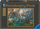 puzzle-9000-smok-ravensburger-stan-nowy