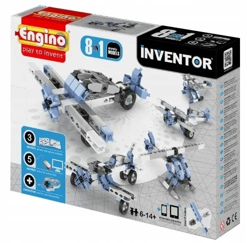 inventor-8-models-aircrafts-samoloty-wysokosc-produktu-19-cm