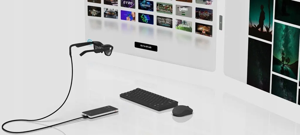 Xreal Air 2 + XREAL Beam Pro (8GB + 256GB) - Okulary AR +