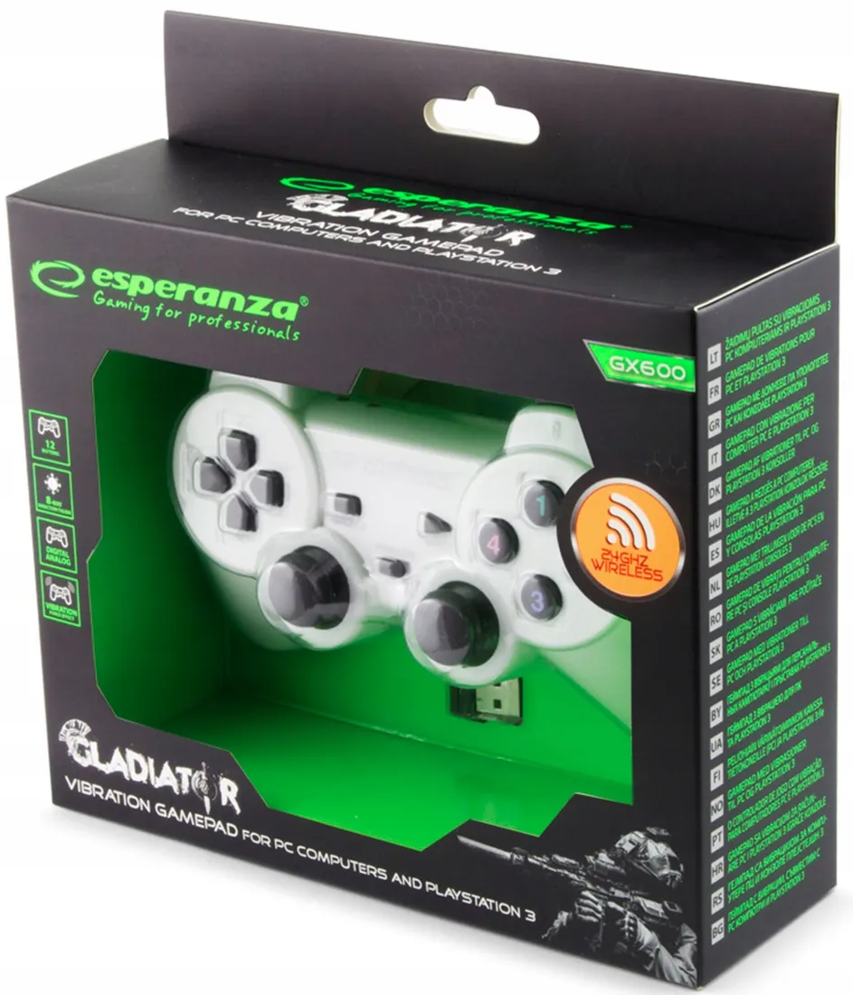 gamepad-bezprzewodowy-2-4-ghz-pc-ps3-usb-gladiator-stan-nowy