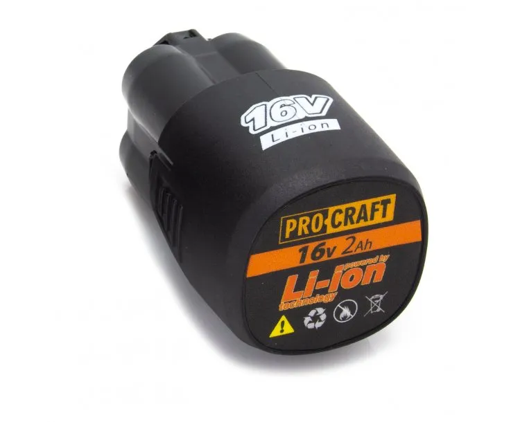 akumulator-16v-li-ion-2-ah-procraft-16-2-stan-nowy