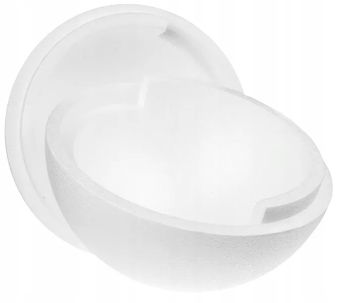 Kule styropianowe bombki białe 20cm 1szt Produkt Polski