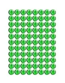 dzety-samoprzylepne-zielone-4mm-240szt