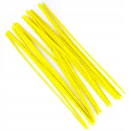 druty-pluszowe-aliga-dpk-05-zolte-40-sztuk-6-mm