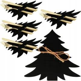 etui-na-sztucce-swiateczne-podkladki-filcowe-zestaw-4-sztuki-choinka-czarne