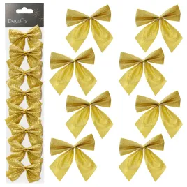 zlote-kokardki-dekoracyjne-na-druciki-kokardy-na-choinke-6-cm-8-szt