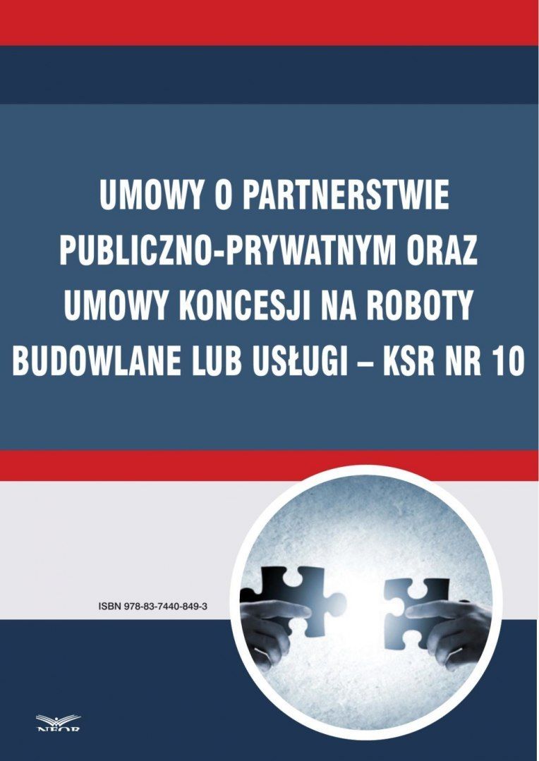 Umowy O Partnerstwie Publiczno-prywatnym Oraz Umowy Koncesji Na Roboty ...