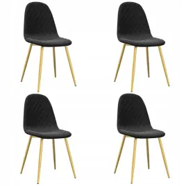 krzesla-stolowe-4-szt-czarne-obite-aksamitem