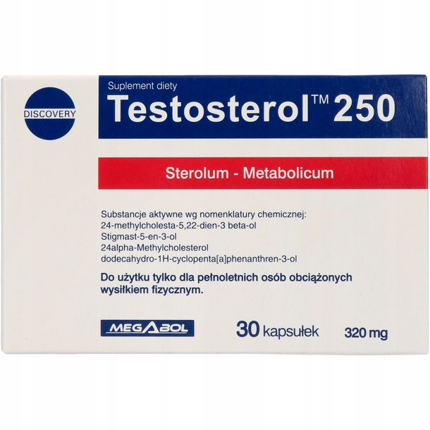 Zdjęcia - Booster testosteronu Megabol Testosteron LIBIDO  TESTOSTEROL 30k WZROST TESTOSTERONU 