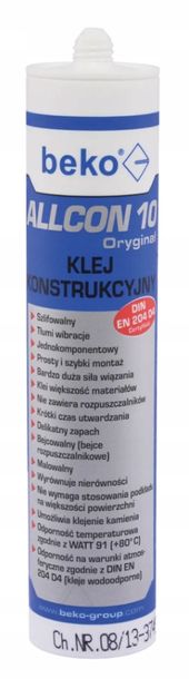 Zdjęcia - Klej budowlany Beko ALLCON Klej konstrukcyjny 150 ml 260100150PL 