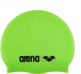 czepek-silikonowy-na-basen-arena-classic-zielony-fluo