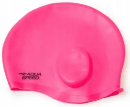 czepek-silikonowy-na-ucho-aqua-speed-ear-cap-comfort-rozowy