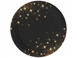 talerzyki-czarne-sparkling-papierowe-na-roczek-urodziny-przyjecie-18cm-6szt