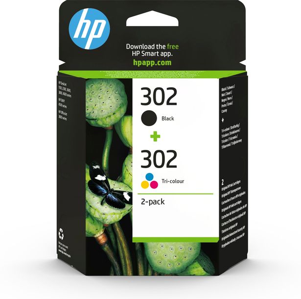 Zestaw tuszy HP 302 Multipack Cyan/Magenta/Yellow/Black