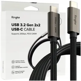 ringke-kabel-usb-3-2-gen-2x2-type-c-pd240w-100cm-czarny-do-ladowania