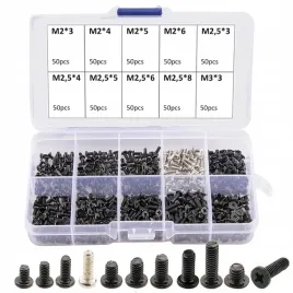 srubki-wkrety-do-laptopa-plaskie-cm-zestaw-srubek-m2-m25-m3-500-sztuk