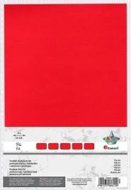 filc-a4-czerwony-10szt