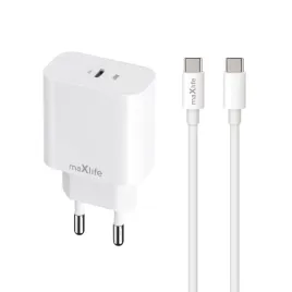maxlife-ladowarka-sieciowa-pd-qc-mxtc-06-20c-1x-usb-c-20w-biala-kabel-usb