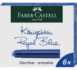 naboje-krotkie-niebieskie-6szt-faber-castell
