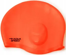 czepek-silikonowy-na-ucho-aqua-speed-ear-cap-comfort-pomaranczowy
