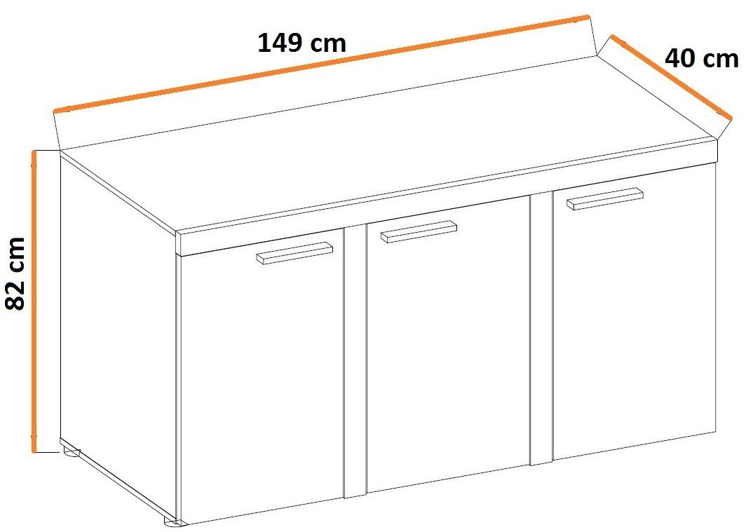 pojemna-szafa-trzydrzwiowa-duza-komoda-do-salonu-bialy-mat-stan-nowy
