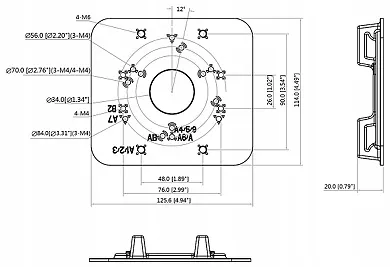 uchwyt-na-slup-obejma-pfa152-e