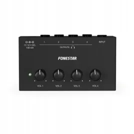 fonestar-fda-4a-wzmacniacz-sluchawkowy-koncentrator-z-4-wyjsciami