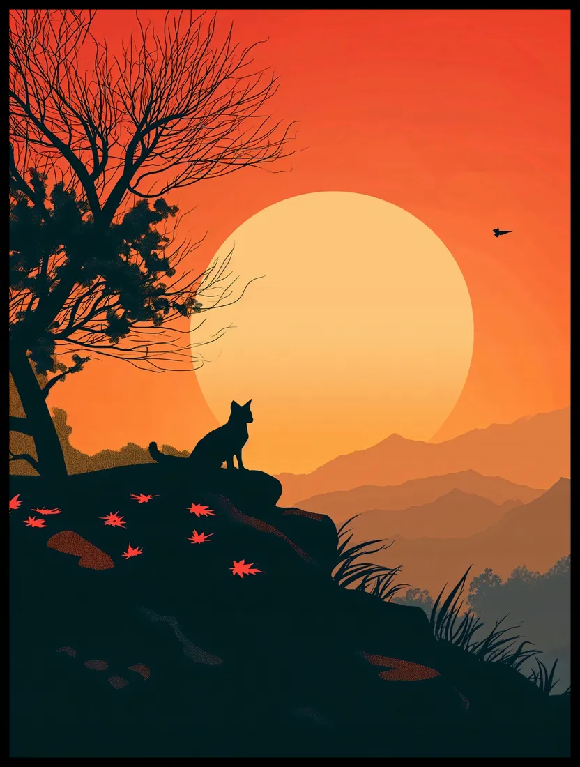 plakat-60x80cm-kocie-wzgorze