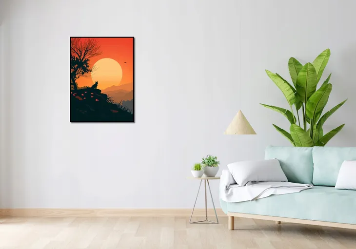 plakat-60x80cm-kocie-wzgorze-wysokosc-produktu-80-cm