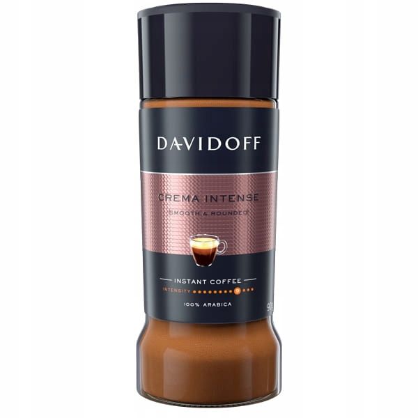 Davidoff Crema Intense 90g Kawa Rozpuszczalna Arabika-Zdjęcie-0