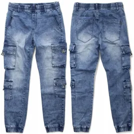 spodnie-joggery-bojowki-meskie-niebieskie-jeans-s