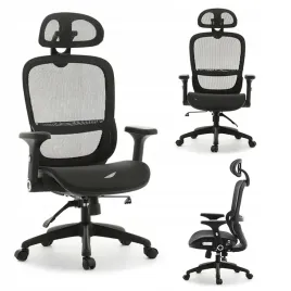 czarny-fotel-biurowy-z-wysokim-oparciem-z-przewiewnej-siatki-iker