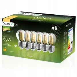 6x-zarowka-led-e27-kulka-7w-60w-3000k-ciepla-filament-ozdobna-lumiled
