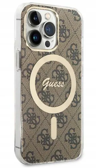 plecki-guess-do-iphone-13-pro-magsafe-brazowy-przeznaczenie-apple