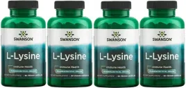 4-x-swanson-ajipure-l-lizyna-l-lysine-90kaps-walka-ze-stresem-odpornosc
