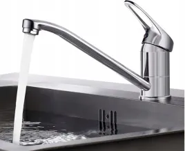 bateria-kuchenna-chromowana-jednouchwytowa-obrotowa-wysoka-jakosc