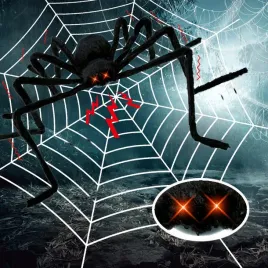 duzy-pajak-na-baterie-z-siecia-w-zestawie-halloween-przerazajacy-zestaw