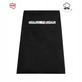 zapaska-kelnerska-krotka-czarna-xmas-white-kieszonka-pl