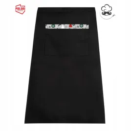 zapaska-kelnerska-srednia-czarna-xmas-design-white-kieszonka-pl